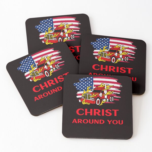 Item preview,  American Trucker, Bright Light of Christ around you RR designed and sold by TeamsterLife.
