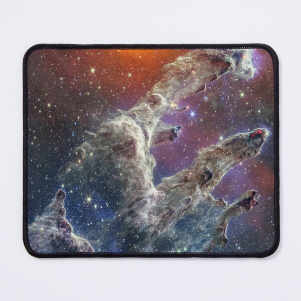 Item preview, James Webb Space Telescope Pillars of Creation (NIRCam and MIRI Composite Image) designed and sold by bolkibox.