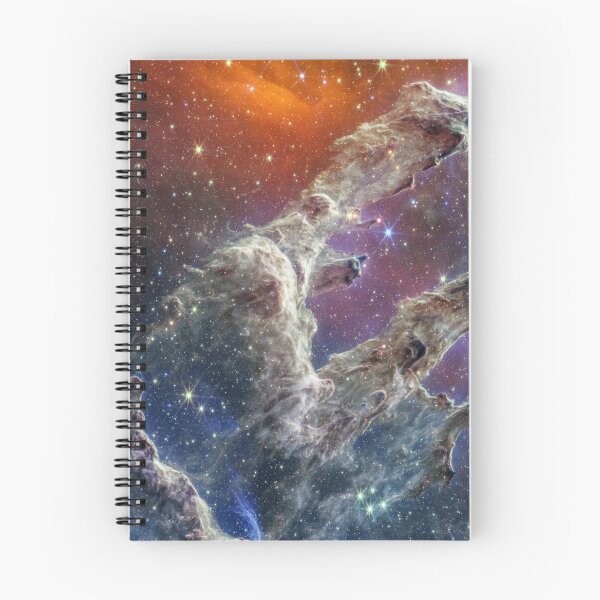 Item preview, James Webb Space Telescope Pillars of Creation (NIRCam and MIRI Composite Image) designed and sold by bolkibox.
