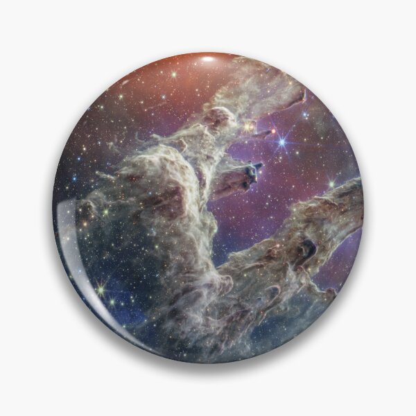Item preview, James Webb Space Telescope Pillars of Creation (NIRCam and MIRI Composite Image) designed and sold by bolkibox.