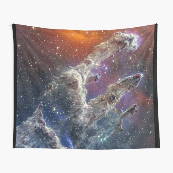 Item preview, James Webb Space Telescope Pillars of Creation (NIRCam and MIRI Composite Image) designed and sold by bolkibox.