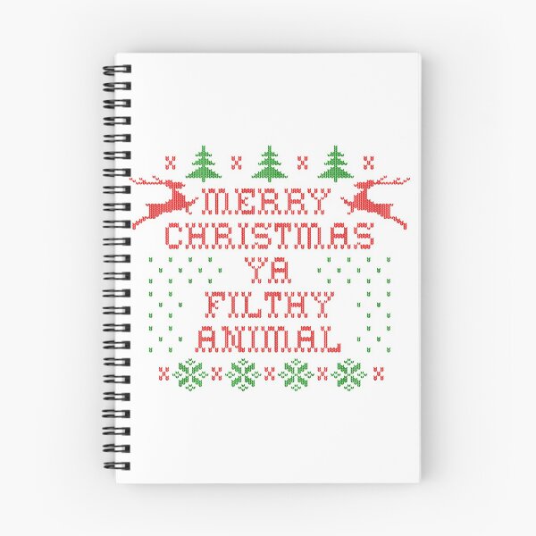 Item preview, Merry Christmas Ya Filthy Animal designed and sold by RixzStuff.