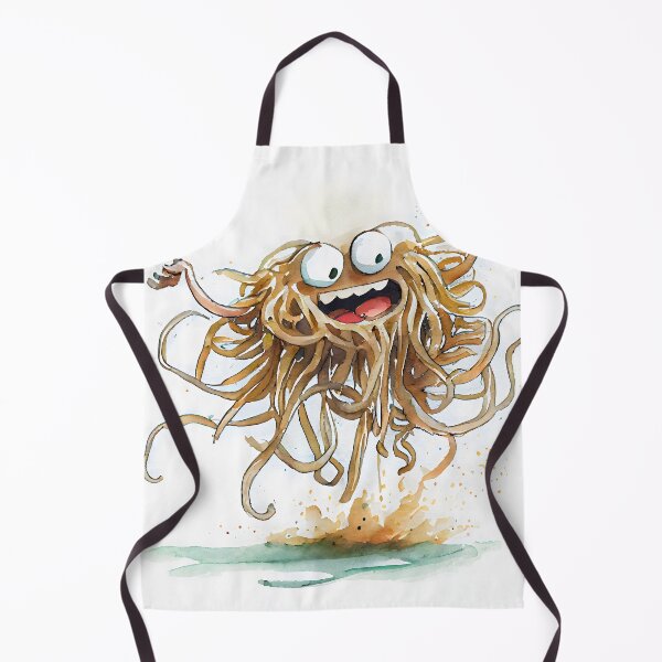 Item preview, Cute Flying Spaghetti Monster Watercolor designed and sold by CGSGraphics.