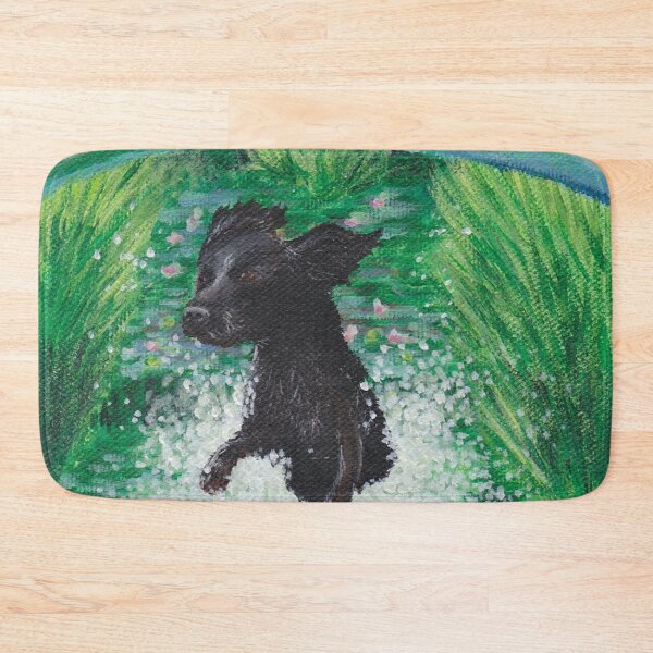 Item preview, Monet style black dog designed and sold by sarahkeenan.
