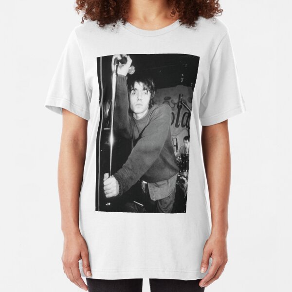 Liam Gallagher Pose Slim Fit T-Shirt
