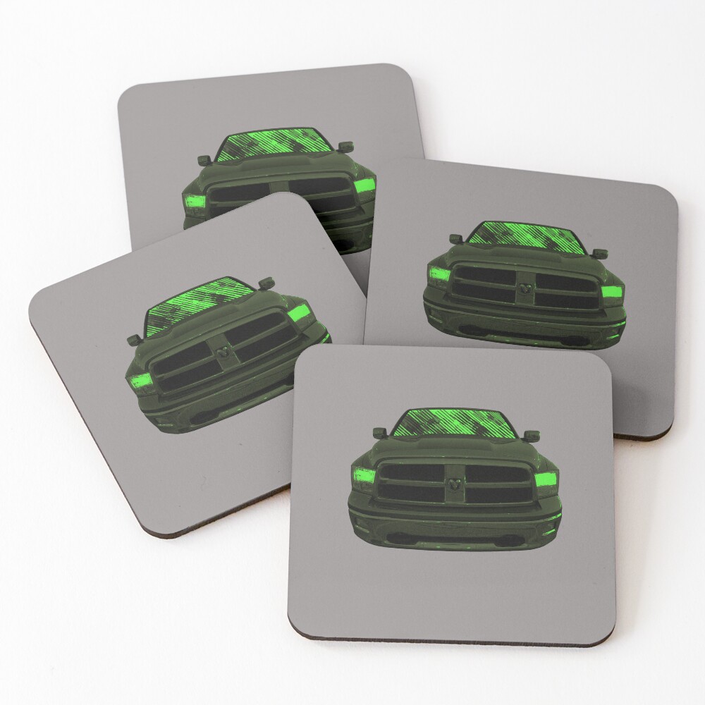 Item preview, Coasters (Set of 4) designed and sold by RaunchyRacing.