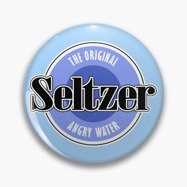 Aperçu de l'œuvre Seltzer L'eau en colère originale créée et vendue par DM-VectorArt.