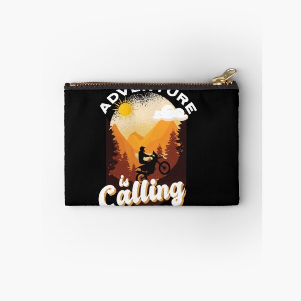 Item preview, Adventure is Calling Motocycle Camping designed and sold by starider.