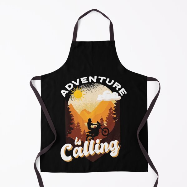 Item preview, Adventure is Calling Motocycle Camping designed and sold by starider.