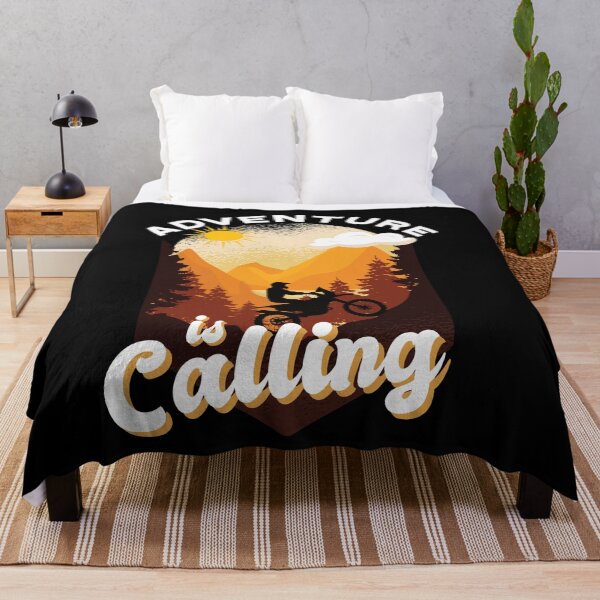 Item preview, Adventure is Calling Motocycle Camping designed and sold by starider.