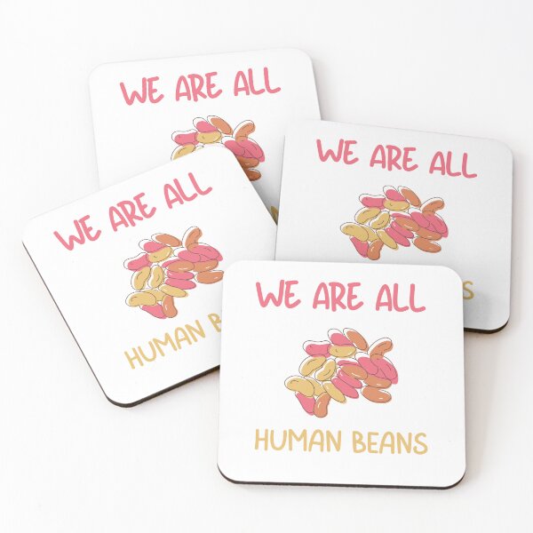 Item preview, We Are All Human Beans designed and sold by erion-store.