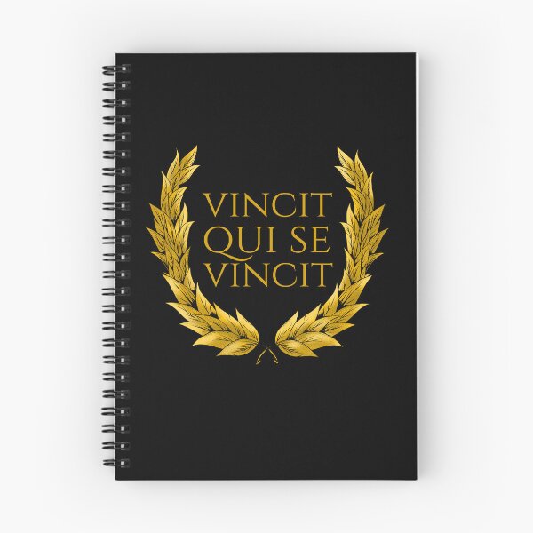 Item preview, Classical Latin Quote - Vincit Qui Se Vincit - Motivational designed and sold by Styrman.