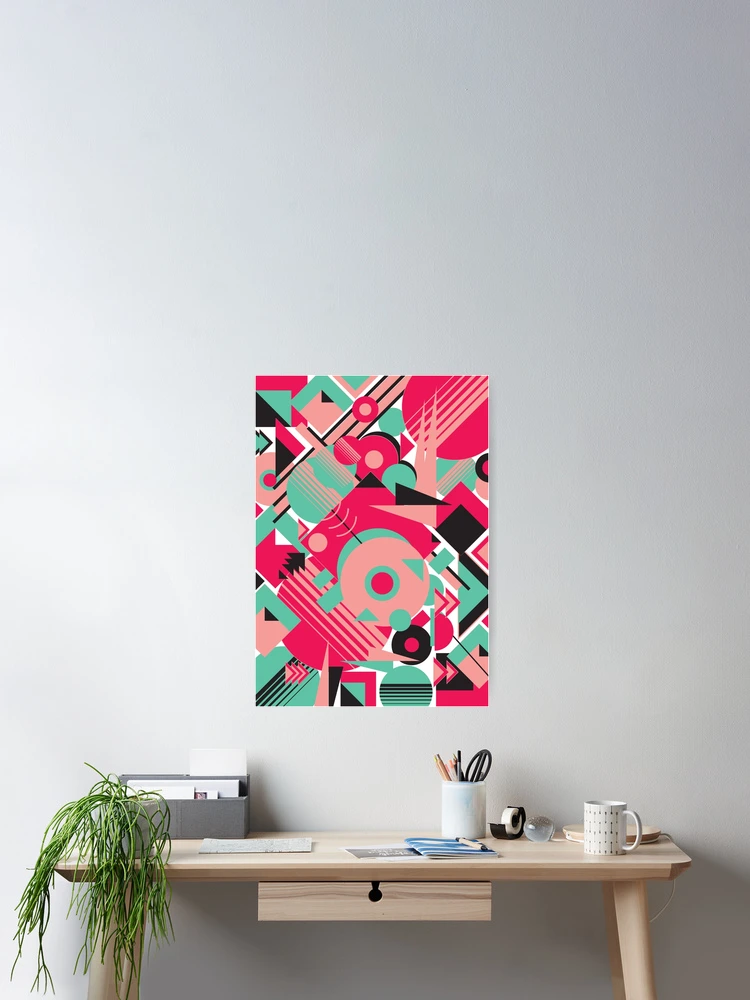 Thumbnail 2 of 3, Poster, Abstract#4 designed and sold by process22.
