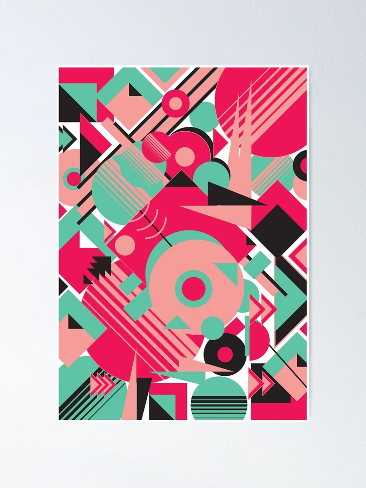 Thumbnail 1 of 3, Poster, Abstract#4 designed and sold by process22.