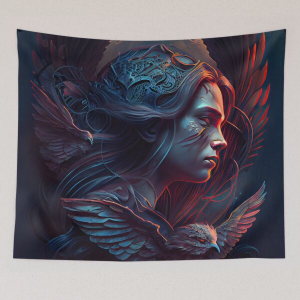 Item preview, Leuviah Illustration designed and sold by OccultDreams.