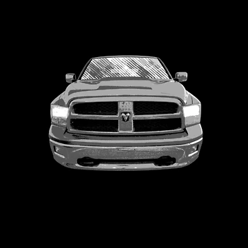 Artwork thumbnail, Tow-Rig in Gray by RaunchyRacing by RaunchyRacing
