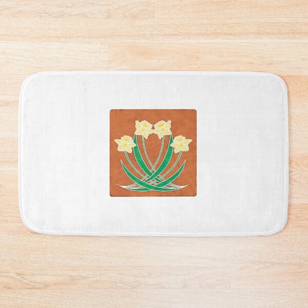 Item preview, daffodil tile designed and sold by danslarue.