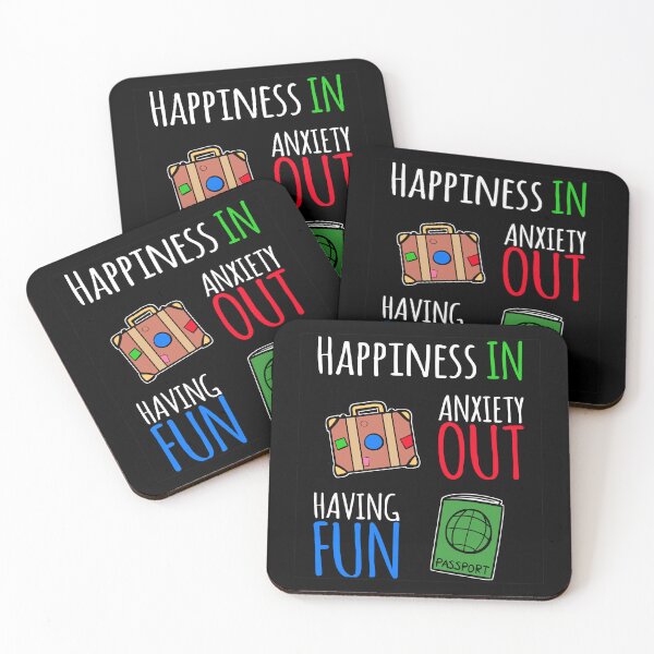 Item preview, Happiness IN - Anxiety OUT - Having FUN designed and sold by Mitch-Angelo.