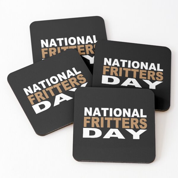 Item preview, National Fritters Day  designed and sold by GridText.