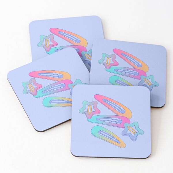Item preview, Aesthetic Y2K Hairclips designed and sold by supercomfy.