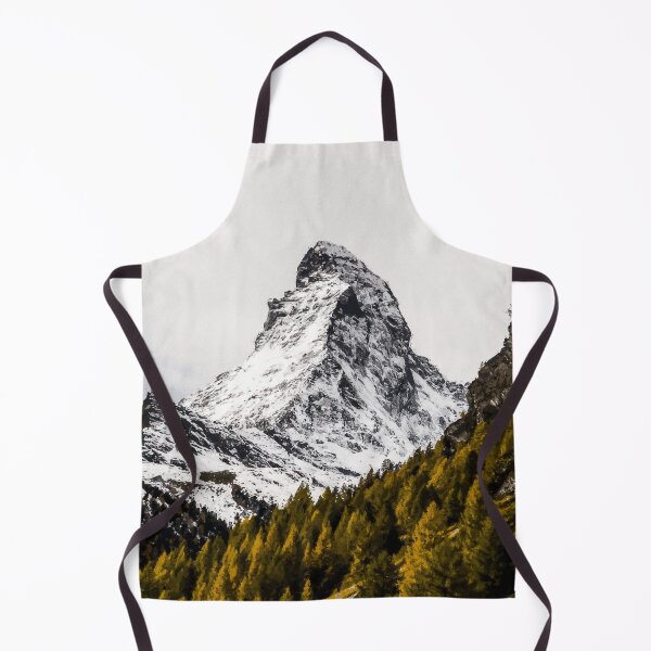 Item preview, Matterhorn Mountain Switzerland Zermatt, European Swiss Alps Mountains, Winter Matterhorn Landscape Oil Paint, Switzerland Highest Peak designed and sold by Paintcorner.