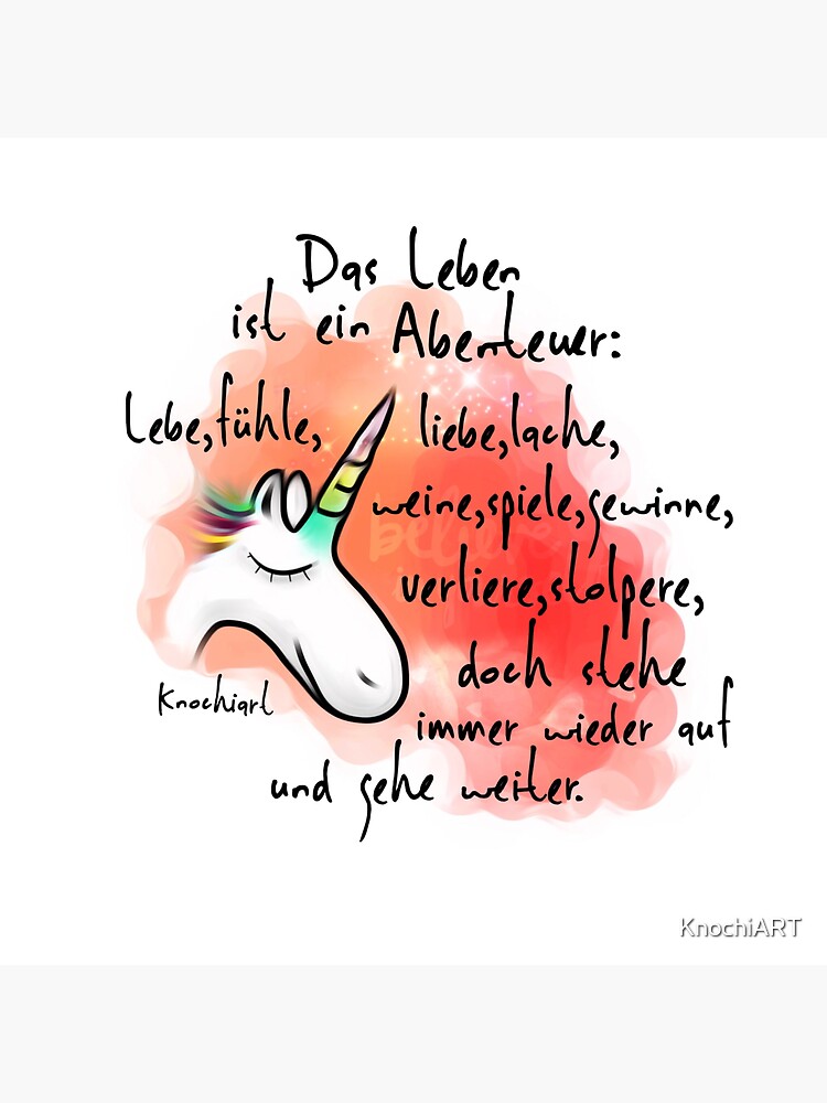 "Willst du glücklich sein im Leben trage bei zu anderen Glück. Denn die