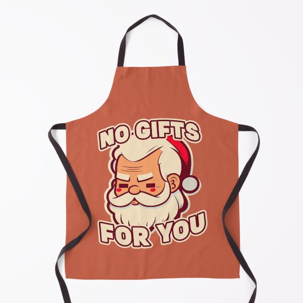 Item preview, No Gifts For You || Funny Christmas Santa Claus Quote designed and sold by MadSwellDesigns.