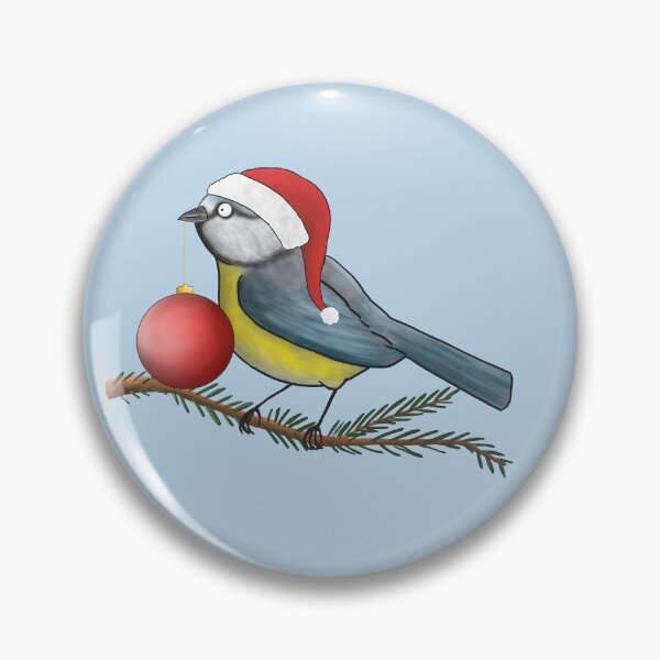 Item preview,  Christmas blue tit designed and sold by Schweinmithut.