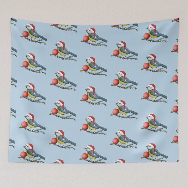Item preview,  Christmas blue tit designed and sold by Schweinmithut.