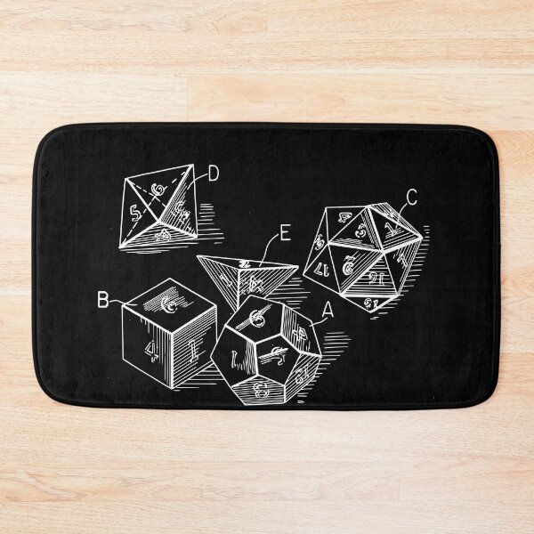 Item preview, Role Playing Dice Patent Prints 1963 designed and sold by ismdesigner.
