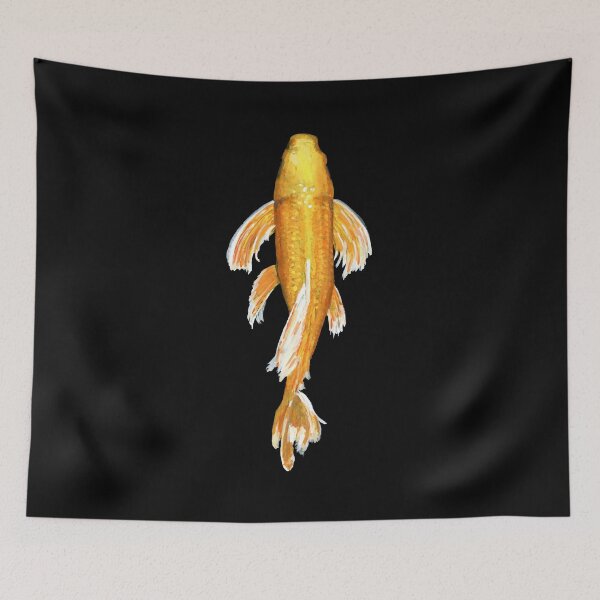 Item preview, Golden Koi | Watercolor Art by Sulazen designed and sold by SULAZEN.