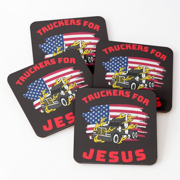 Item preview, American Trucker, Truckers for Jesus BlkR designed and sold by TeamsterLife.