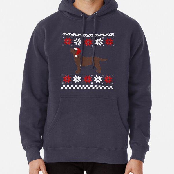 chocolate labrador christmas jumper