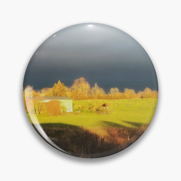 Item preview, German scenic view before a storm in rural Schleswig-Holstein  designed and sold by Khala.