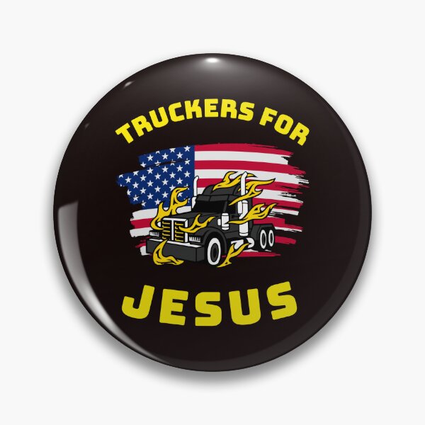 Item preview, Camionero estadounidense, camioneros para Jesús BlkY designed and sold by TeamsterLife.
