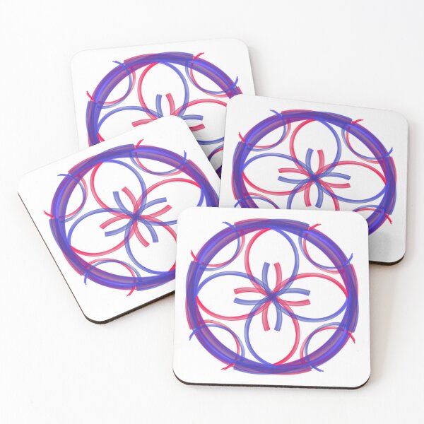 Item preview, blue and red flower designed and sold by Meo Design.