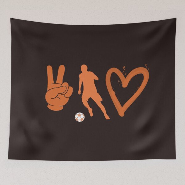 Item preview,  Peace Football And Love,Football Lover designed and sold by DeeCeeFashion.
