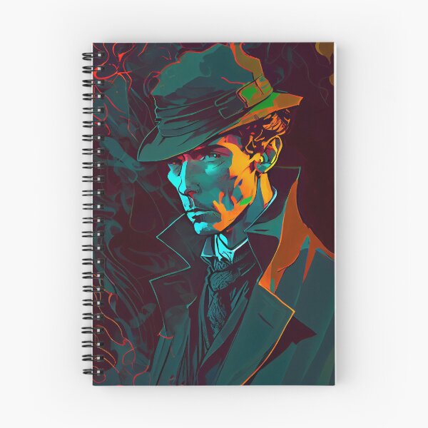 Artikelvorschau, Sherlock Holmes drawing entworfen und verkauft von ChargedShapes.