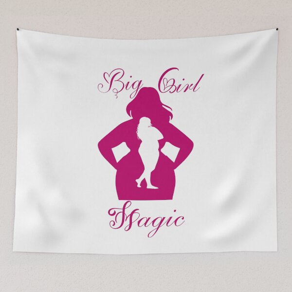 Item preview, Big Girl Magic-White Background  designed and sold by Trendi61.