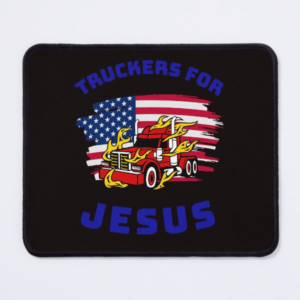 Item preview, American Trucker, Truckers for Jesus RB designed and sold by TeamsterLife.