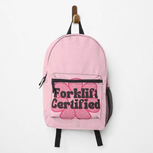 Item preview, Hot Pink Glitter Forklift Certified Flower designed and sold by Pink Ribbon.