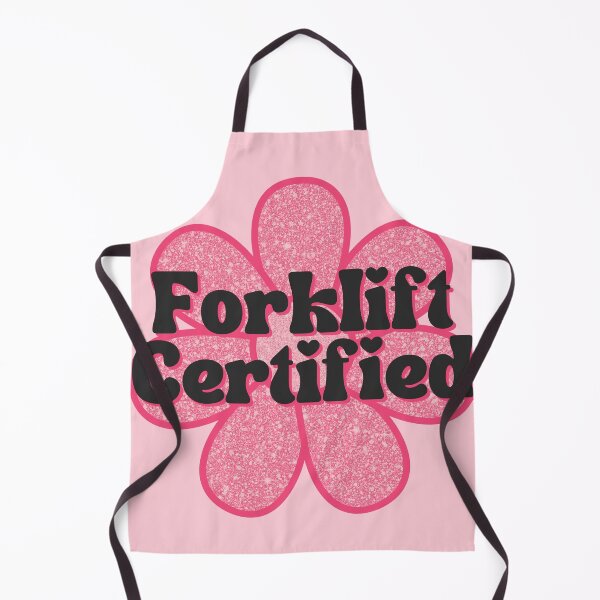Item preview, Hot Pink Glitter Forklift Certified Flower designed and sold by Pink Ribbon.