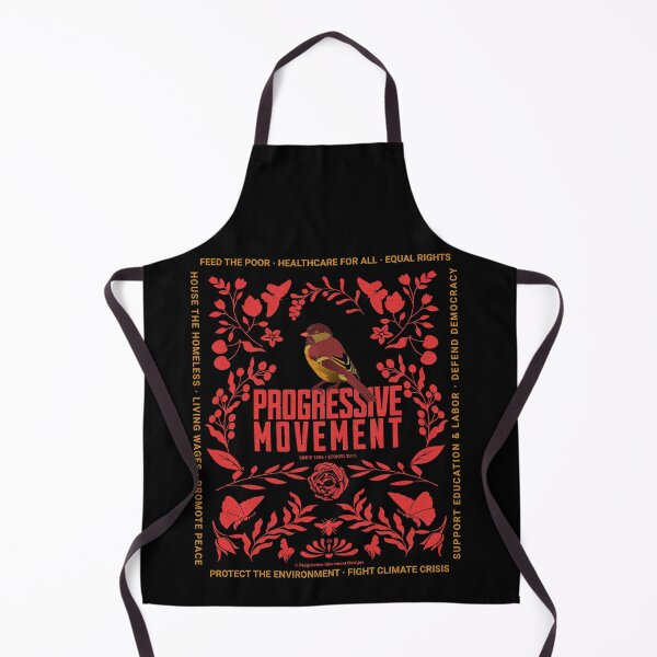 Artikelvorschau, PMD00009 Progressive Movement Designs Vogel auf roter Rose botanisches Blumenmotiv auf Schwarz für Progressive entworfen und verkauft von ProgressiveLeft.