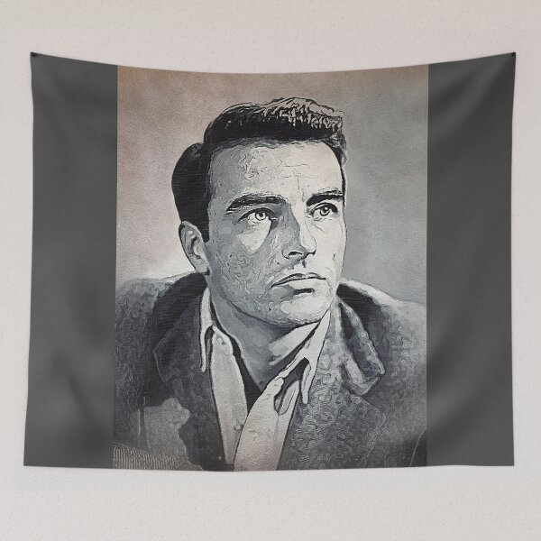 Item preview, Montgomery Clift Art - oil paint - D86 designed and sold by DecoVintage.