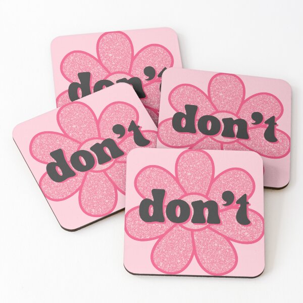 Item preview, Hot Pink Glitter Don't Flower designed and sold by Pink Ribbon.