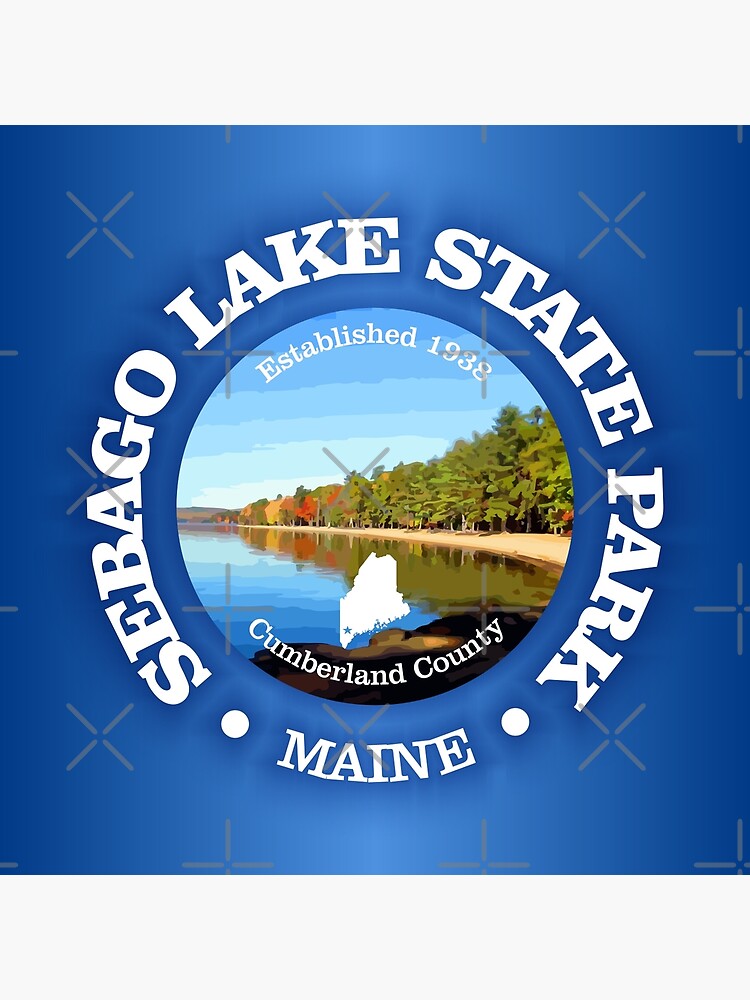 "Sebago Lake State Park (SP)" Poster for Sale by Redbubble