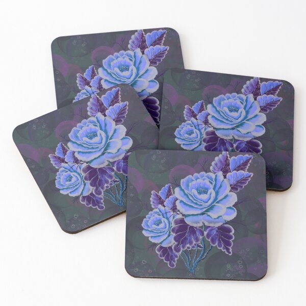 Item preview, Blue roses designed and sold by GinaDesignUK.