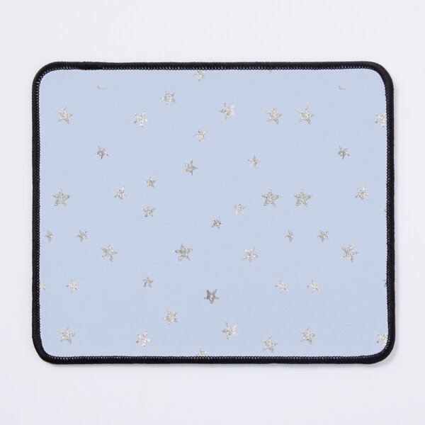 Item preview, Pretty Y2K Glitter Stars Design in Baby Blue designed and sold by Femme Pastel Collective.