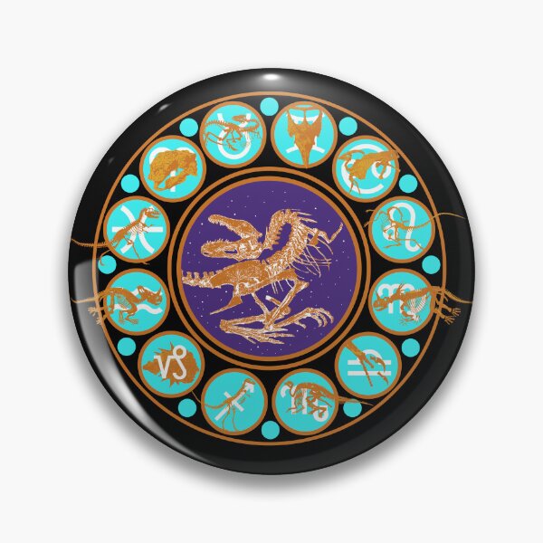 Item preview, Dinosaur Park Formation Zodiac designed and sold by Ammonitedreams.