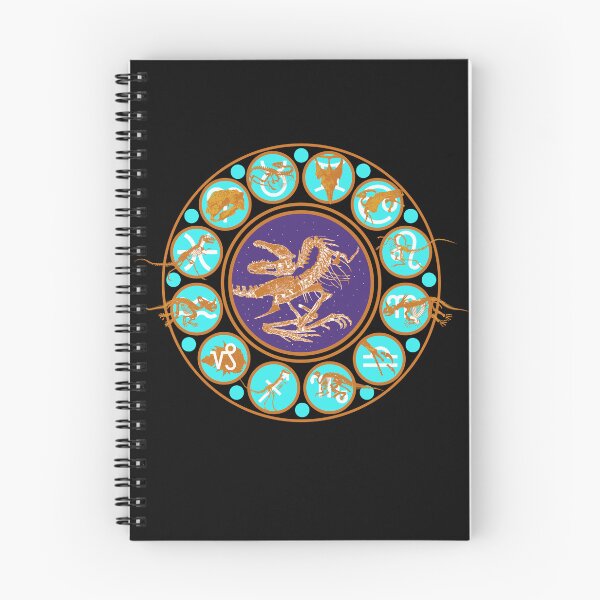 Item preview, Dinosaur Park Formation Zodiac designed and sold by Ammonitedreams.